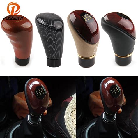 Aliexpress Buy POSSBAY Auto Gear Stick 5 Speed Manual Gear Knob