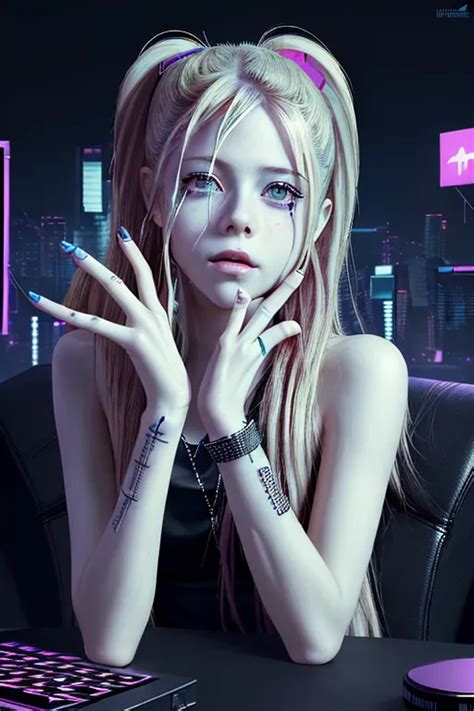 Dopamine Girl Avril Lavigne Naked Perfect Face High Quality Face