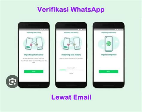 Anti Gagal Begini Cara Dapatkan Kode Verifikasi Whatsapp Lewat Email