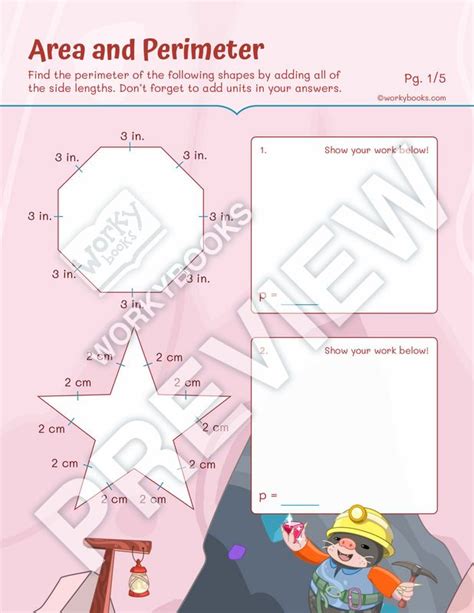 Worksheet Area And Perimeter Of Polygons Perimeter Of Irregular