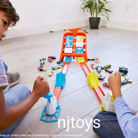 Promo Hot Wheels Launch Across Challenge Trackset Playset Diskon Di Seller Marci Store