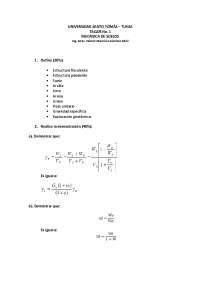 Mecaníca de suelos taller Apuntes de Mecánica Docsity