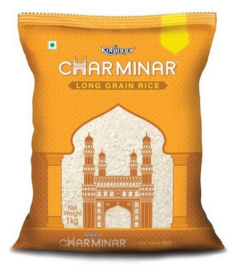 White Kohinoor Charminar Rice Long Grain Kg Bag At Rs Kg In