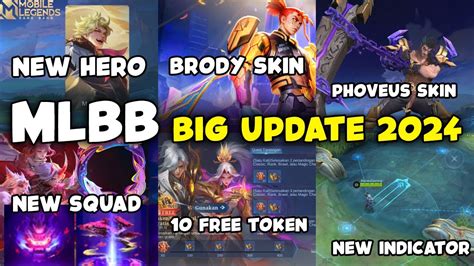 Mlbb Big Update Brody New Skin Hero Lukas New Squad Kishin Densetsu