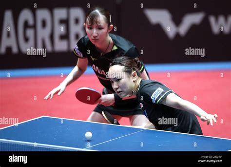 Mima Ito Und Hina Hayata Aus Japan Treten Beim Wtt Contender Zagreb