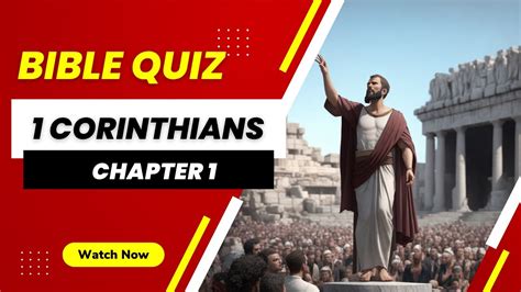 Bible Quiz 1 Corinthians Chapter 1 36 Questions Youtube