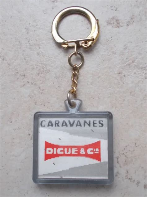 ANCIEN PORTE CLEFS clés vintage CARAVANES DIGUE France automobilia