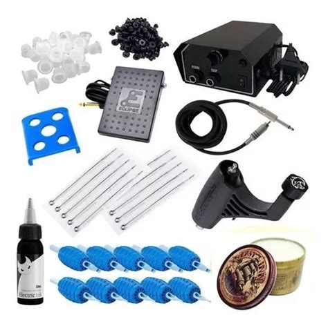 Kit Tatuagem Iniciante Black Pop M Quina Electra Pop Parcelamento