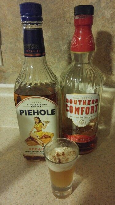 Southern Peach And Pecan Pie Shooter Half Shot Of Piehole Pecan Pie