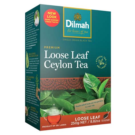 Buy Dilmah Premium Ceylon Black Tea Loose Tea G Single Pack