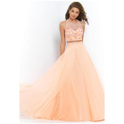 Vestido Longo Festa Duas Pe As Top E Saia Rosa Nude Chiffon Importado
