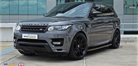 Sporty And Stealthier Range Rover Sport Stealth Pack On A Set Of Hre