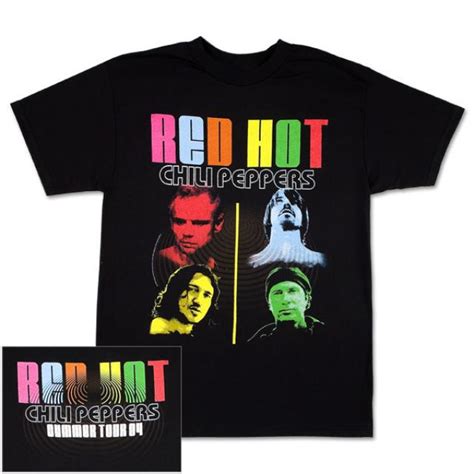 Red Hot Chili Peppers Color T Shirt