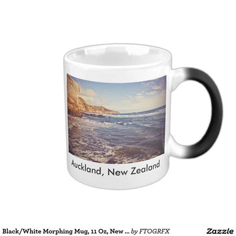 Blackwhite Morphing Mug 11 Oz New Zealand Mugs Black And White