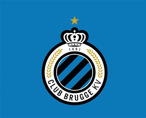 Club Brugge KV Club Symbol Logo Belgium League Football Abstract Design ...