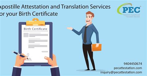 Pec Attestation Apostille Services Birth Certificate Attestation For Uae