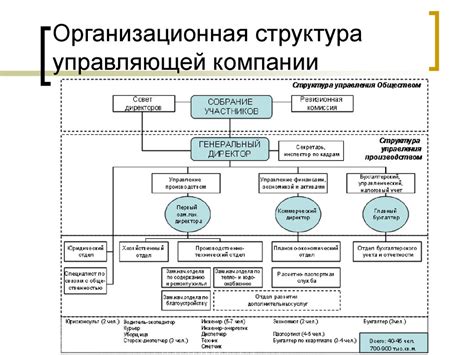 "Организационная структура компании презентация"