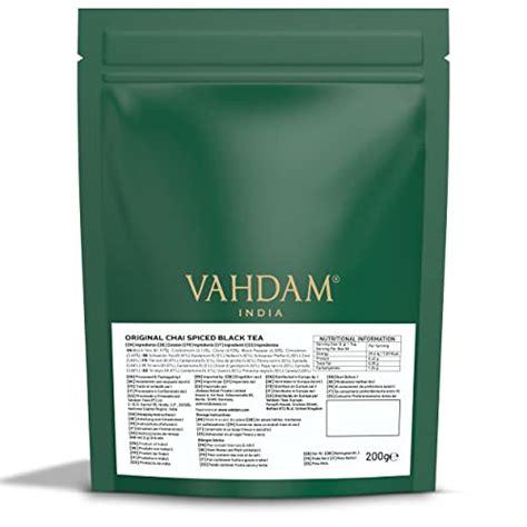 VAHDAM India S Original Masala Chai Tea Loose Leaf 50 Cups 3 53oz