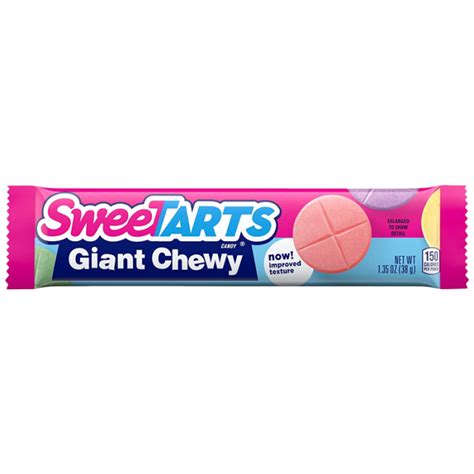Sweetarts Giant Chewy Candy 135oz 38g