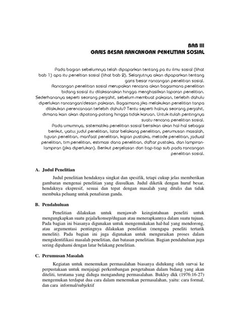 Contoh Rancangan Penelitian Sosiologi Koleksi Gambar