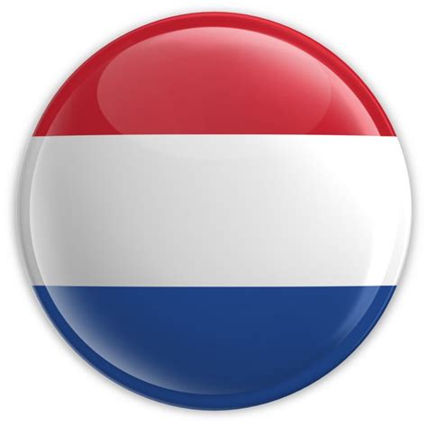 Badge Button Netherlands Flag