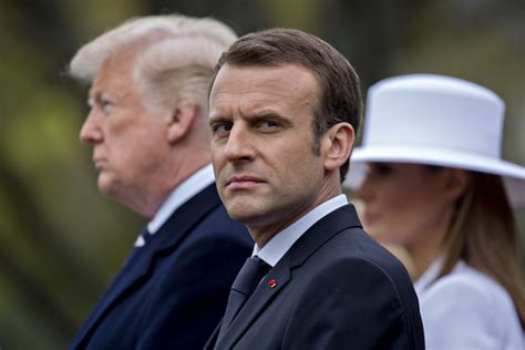 The Moment Emmanuel Macron Gave Up On Donald Trump Bloomberg