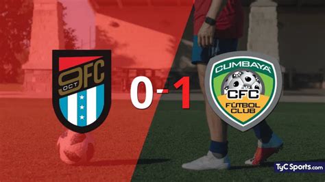 9 De Octubre Vs Cumbayá Fc En Vivo Seguí El Partido Minuto A Minuto Tyc Sports