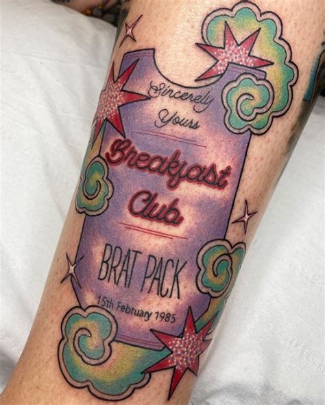 Dont You Forget About These ‘breakfast Club Tattoos The Tattooed