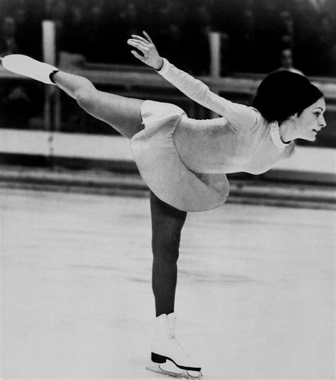 Peggy Fleming Skates At The Olympics In Grenoble France In 1968