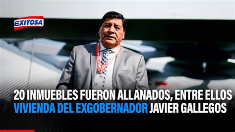 Ica 20 Inmuebles Fueron Allanados Entre Ellos La Vivienda Del