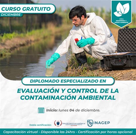 Diplomado Especializado En Evaluaci N Y Control De La Contaminaci N