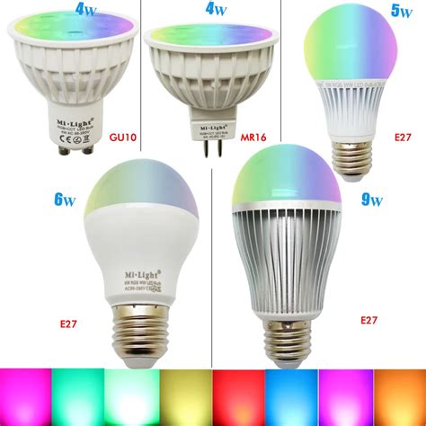 Buy Dimmable 2 4g Wireless Mi Light Led Bulb Mr16 Gu10