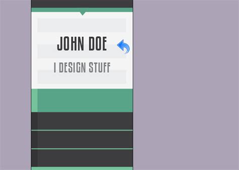 Create A Clean Vertical Business Card In Indesign Sitepoint