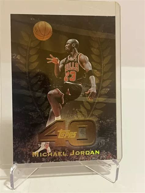 1997 98 TOPPS MICHAEL Jordan Topps 40 T40 5 HOF Chicago Bulls Bello