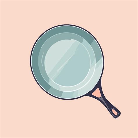 Premium Vector | Frying pan clip art vector illustration