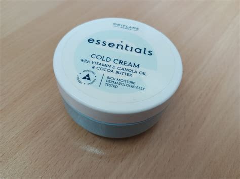 Крем для лица Oriflame Еssentials Cold cream | отзывы