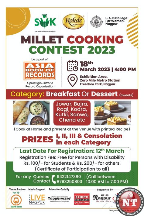 Unique Cooking Contest By SVK LAD For Asia Book Of Records