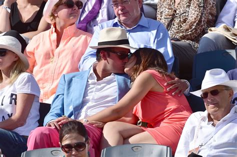 Photo Marion Bartoli Et Son Compagnon People Dans Les Tribunes Lors