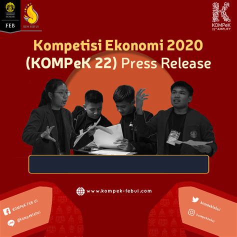 kompek feb ui  amplify kompetisi ekonomi feb universitas