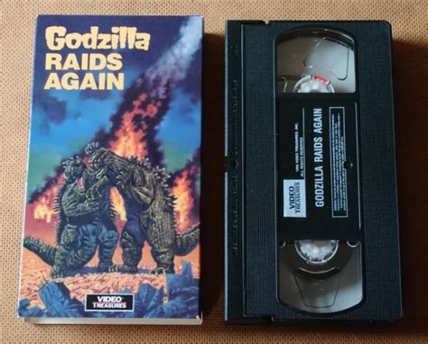 GODZILLA RAIDS AGAIN VHS NTSC Rental EUR 36 01 PicClick DE