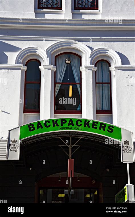 Hobart Australia The Backpackers Imperial Hotel Accomodation Building