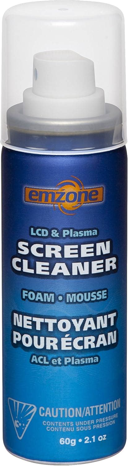 Emzone Lcd Plasma Screen Cleaner Foam Aerosol Grams Amazon Ca