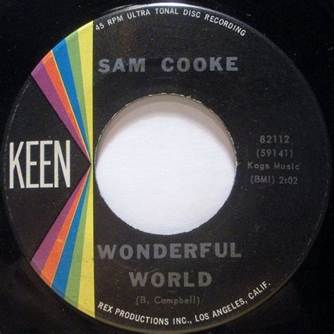 Certain Songs #2159: Sam Cooke - "Wonderful World"