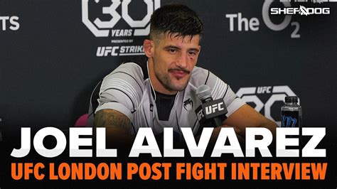 Joel Alvarez UFC London Aspinall Vs Tybura Post Fight Interview