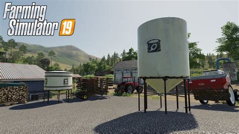 SILOS DE SEMENTES E FERTILIZANTES NA FAZENDA L FARMING SIMULATOR 19 L