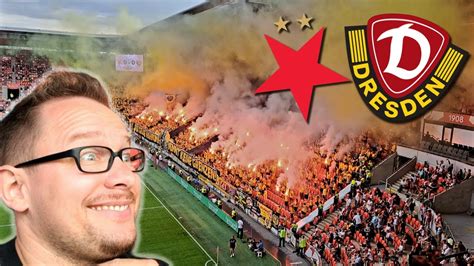 Europapokal Atmosph Re Slavia Prag Vs Sg Dynamo Dresden Youtube