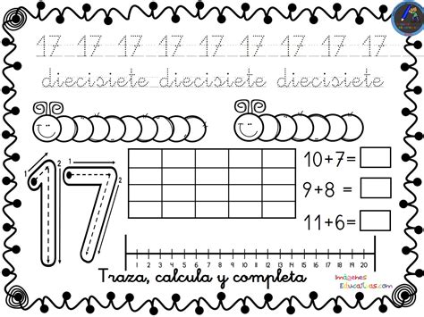 Colección De Fichas Para Trabajar Los Números Del 1 Al 30 17