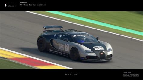 Gran TurismoSPORT Bugatti Veyron Gr 4 On Circuit De Spa Francorchamps