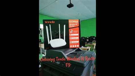 Unboxing Tenda F9 Wireless N Router Youtube