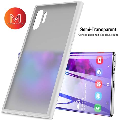 Samsung Note 10 And Note 10 Plus X Level Smoke Series Case Clear Note 10 Shopee Philippines